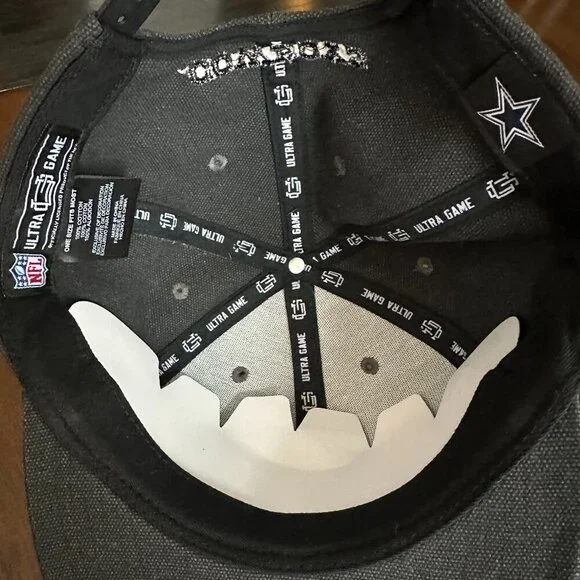 NFL Apparel Dallas Cowboys Gray Hat NWT - Picture 7 of 11